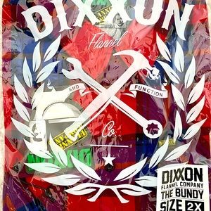 Dixxon flannel “ the bundy” mens 2xl brand new in original packaging
